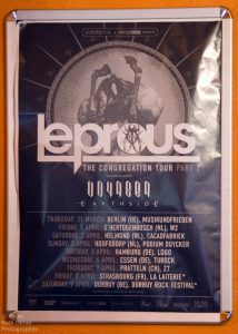 April 06, 2016 Turock Essen – Earthside, Voyager, Leprous “The Congregation Tour Part 2”
